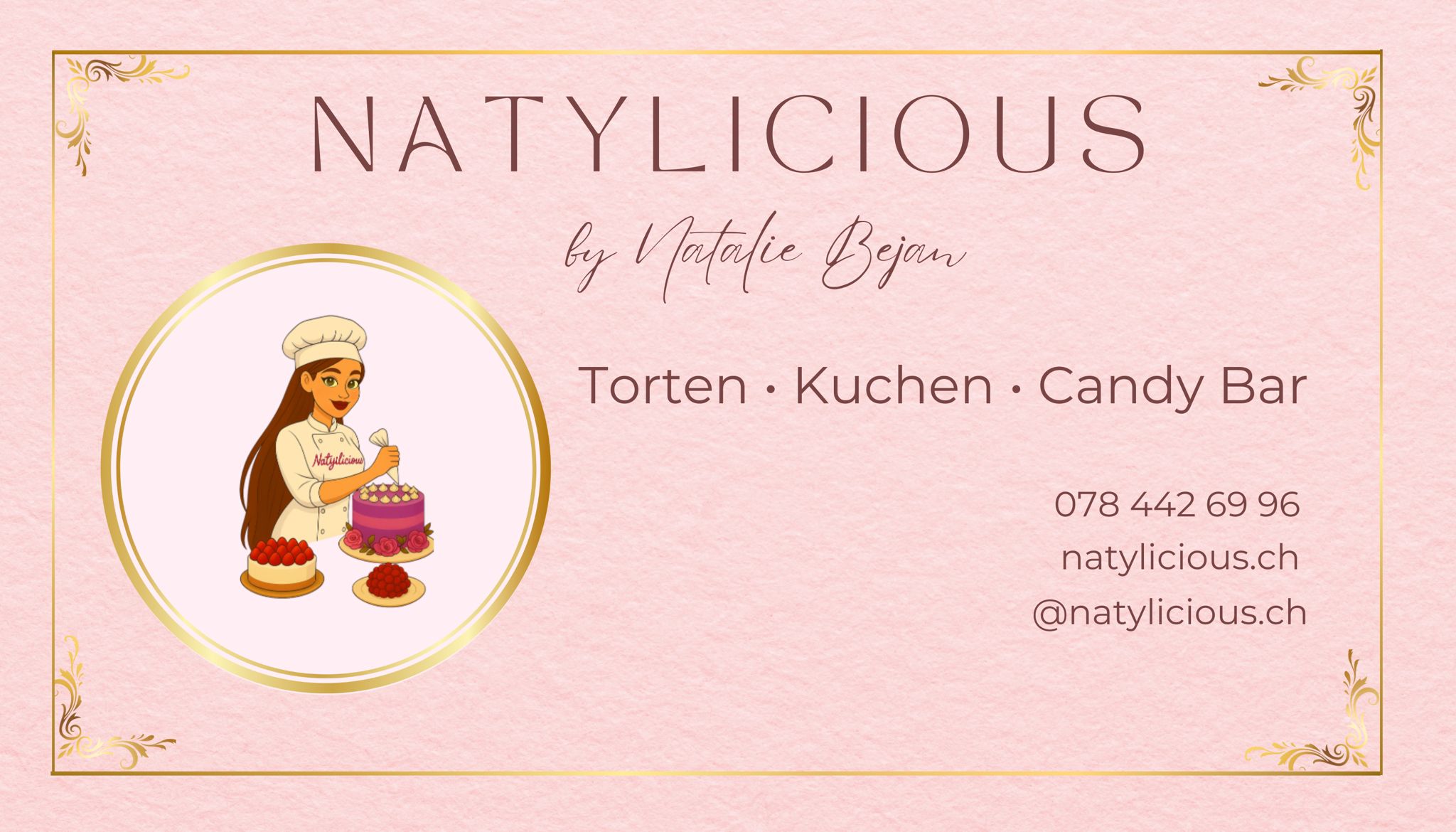 Natylicious Card Visit